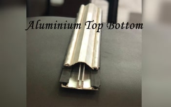 aluminium top bottom
